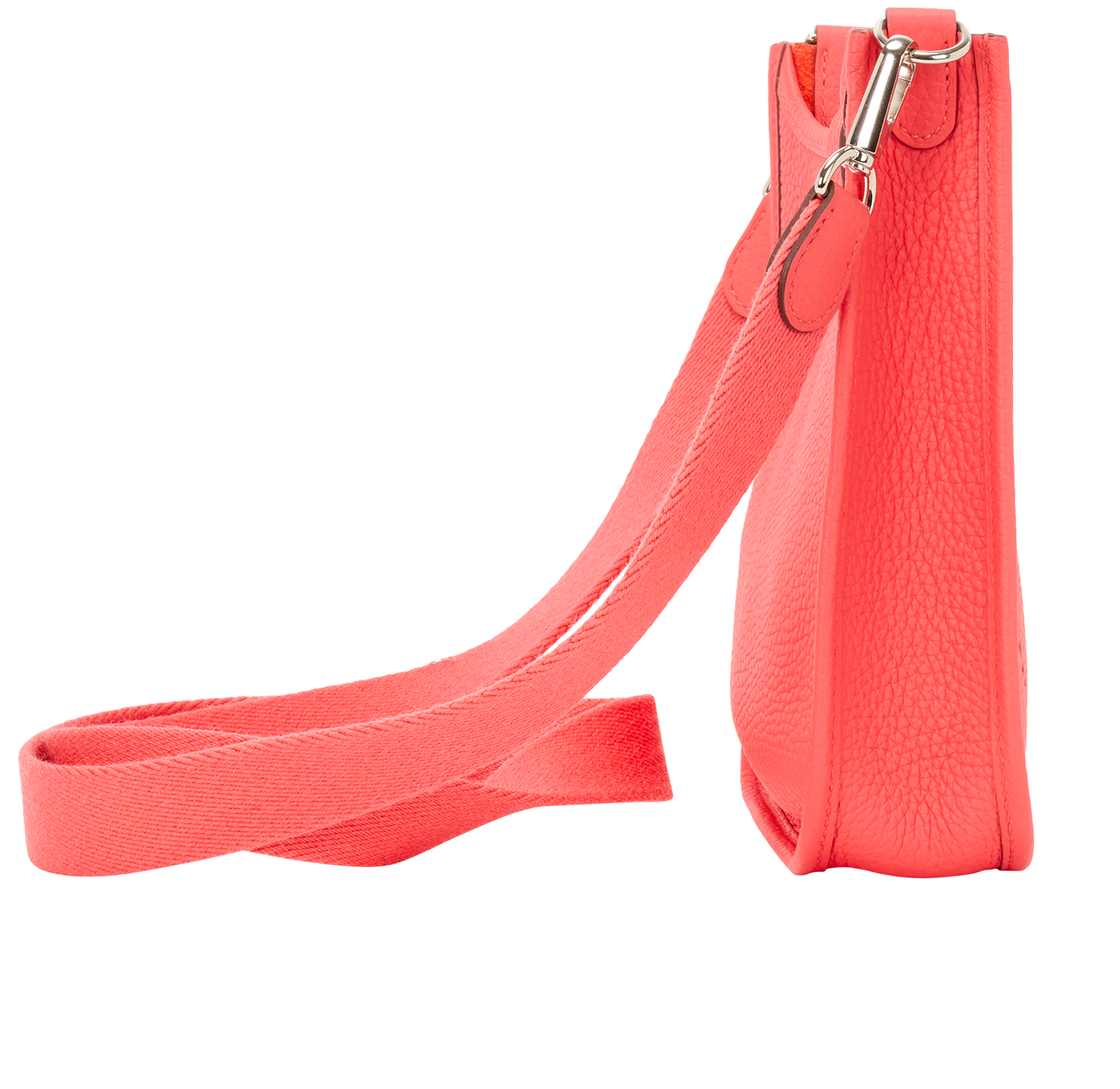 Evelyne 16 In Clemence Texas Rose, &pound;2,100, Handbags, Pink, Leather, Side view